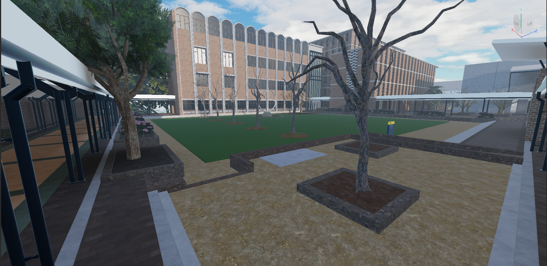 UNSW Library Courtyard